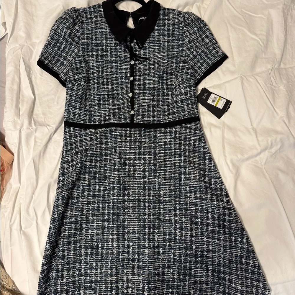 KARL LAGERFELD PARIS -
Tweed A Line Dress - Picture 5 of 5